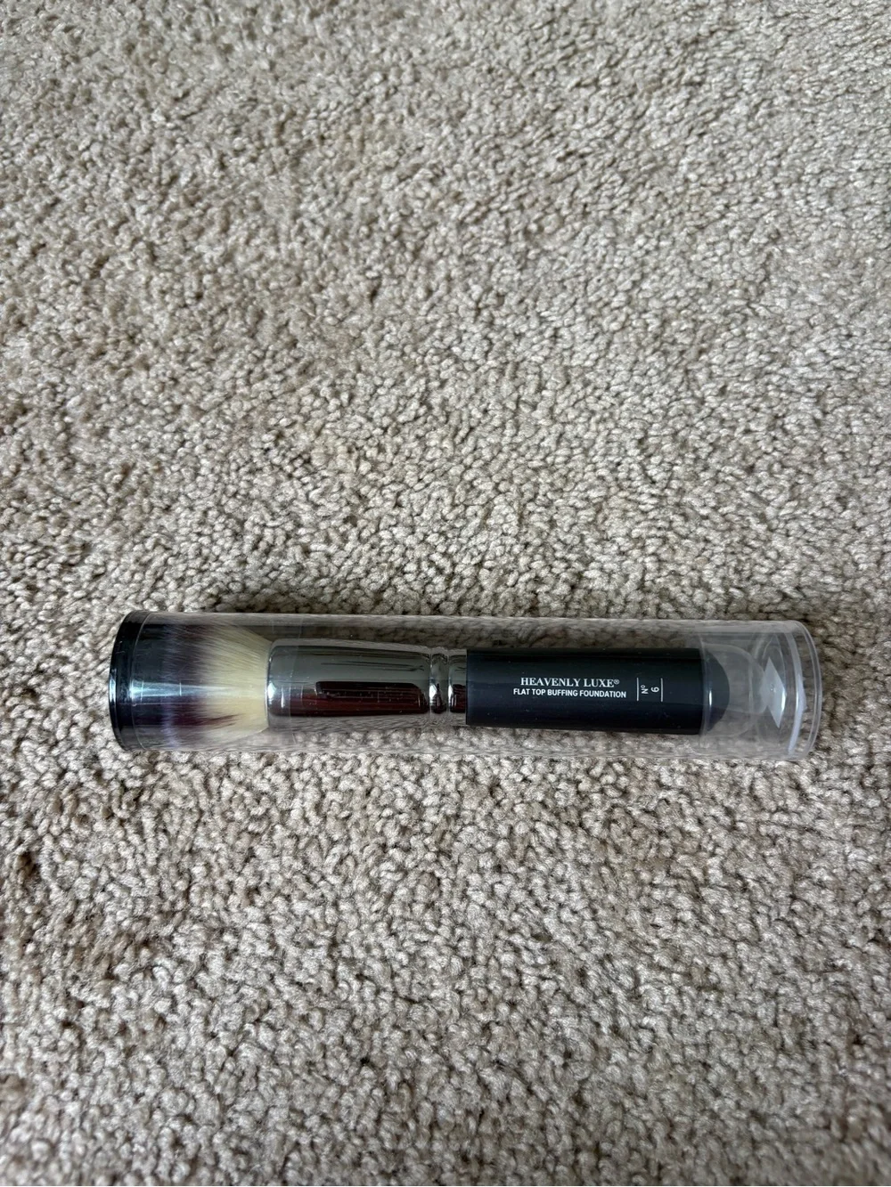 Heavenly Luxe Flat Top Buffing Foundation Brush - Black Handle